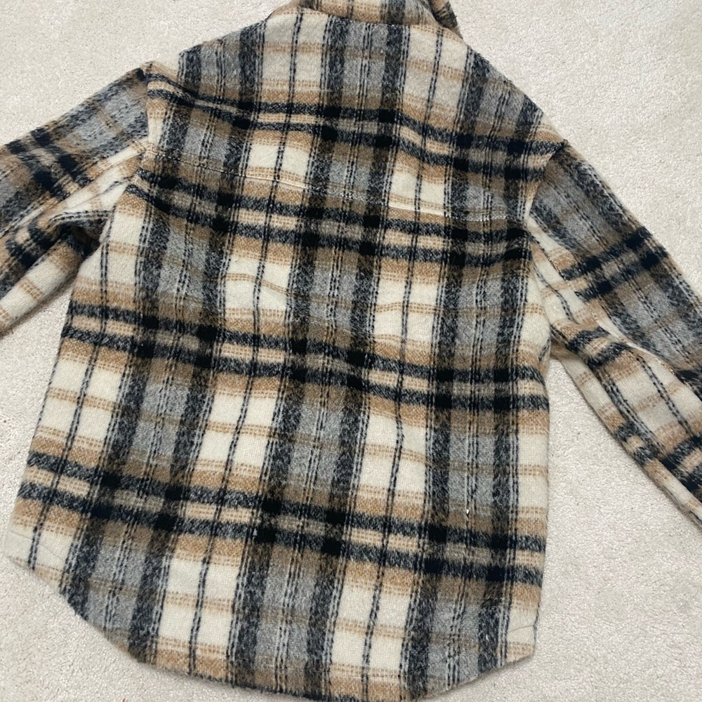 NWT Bershka Faux Wool Overshirt - Picture 6 of 7